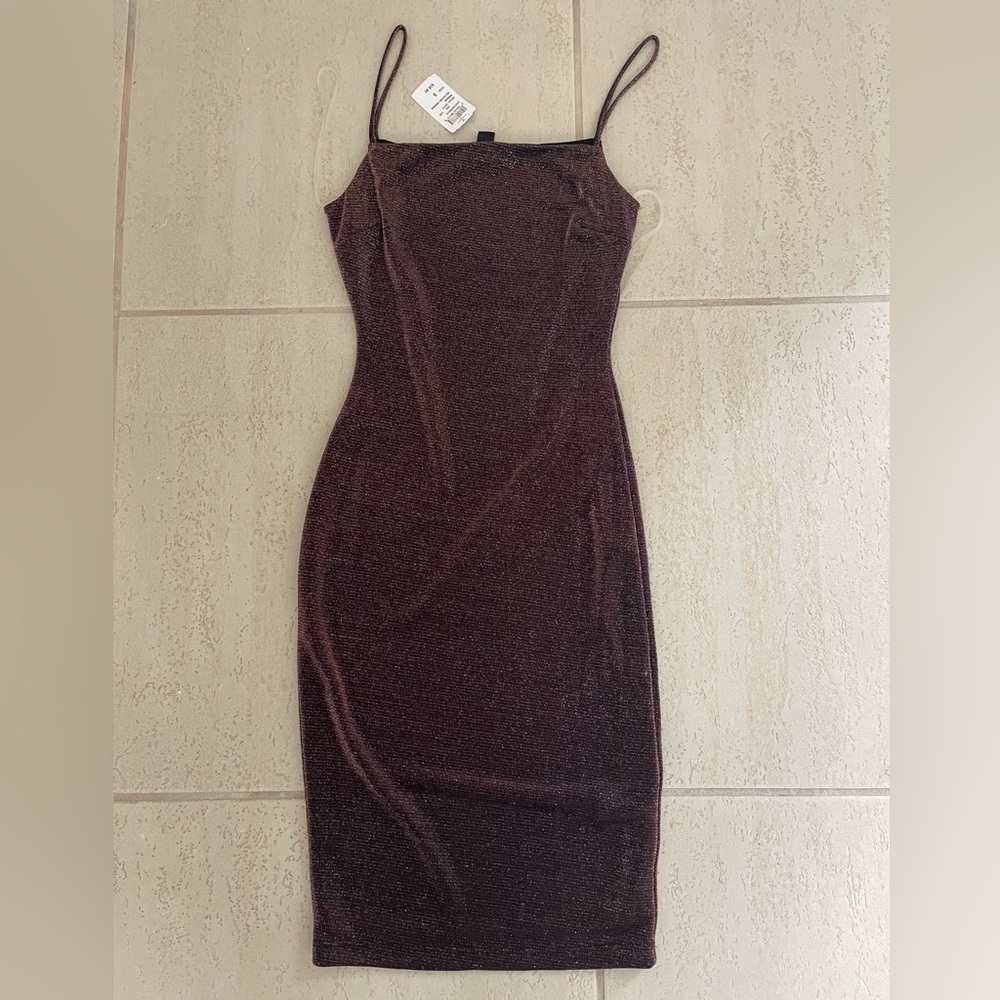 Sparkly Black Bodycon Dress